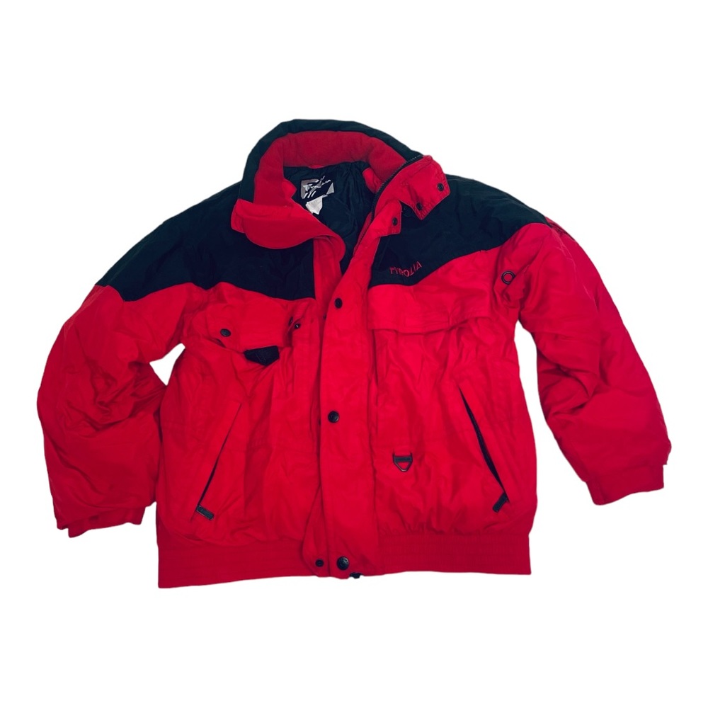 *** SOLD**  Tyrolia  Jacket  Red  Winter Ski Coat Snow men’s size XL